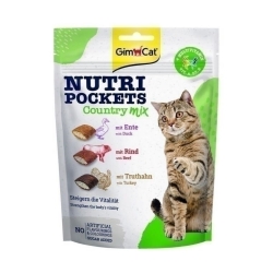 GIMCAT NUTRI POCKETS 150g COUNTRY MIX